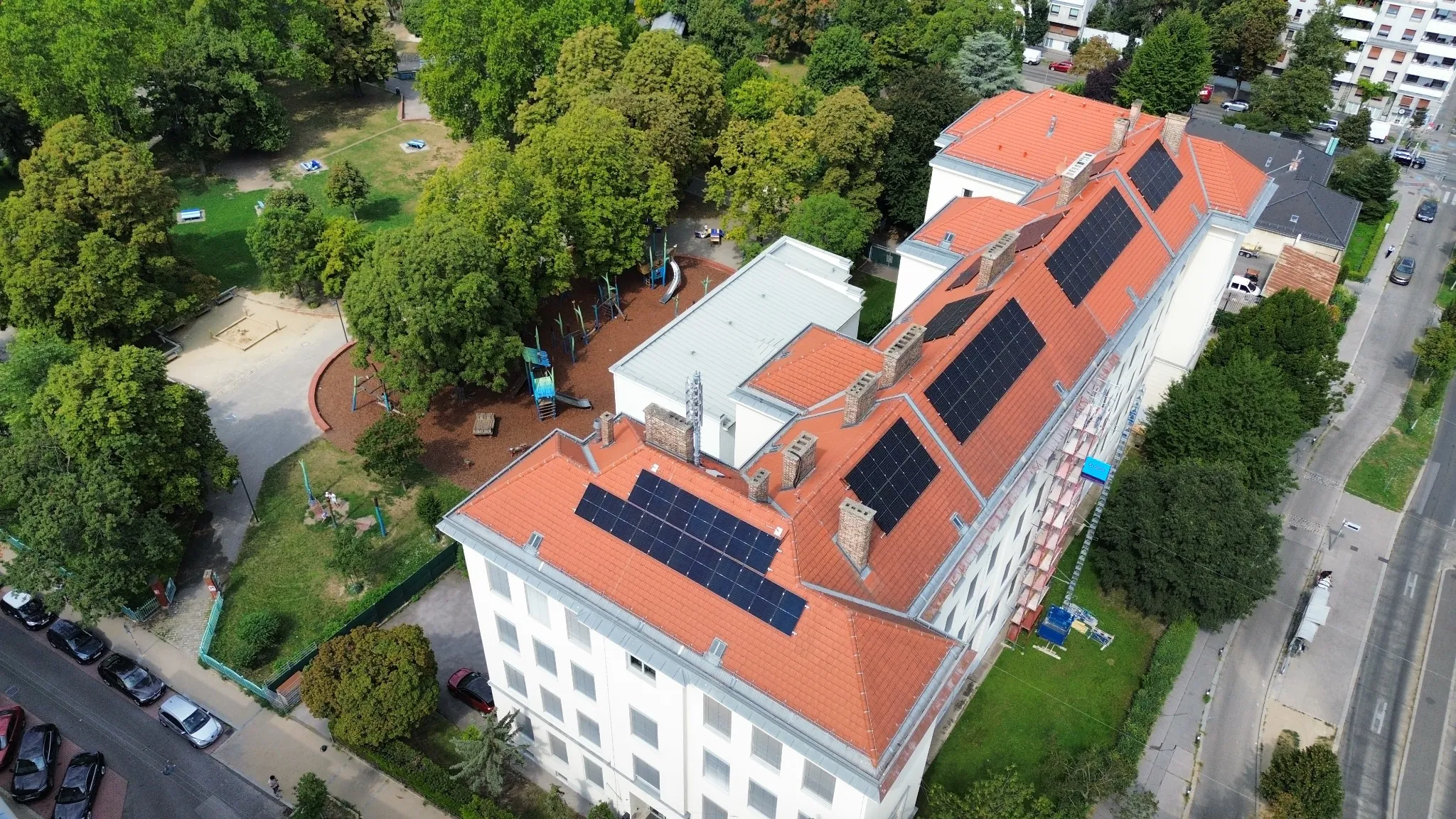 PV-Anlage Schulgebäude
